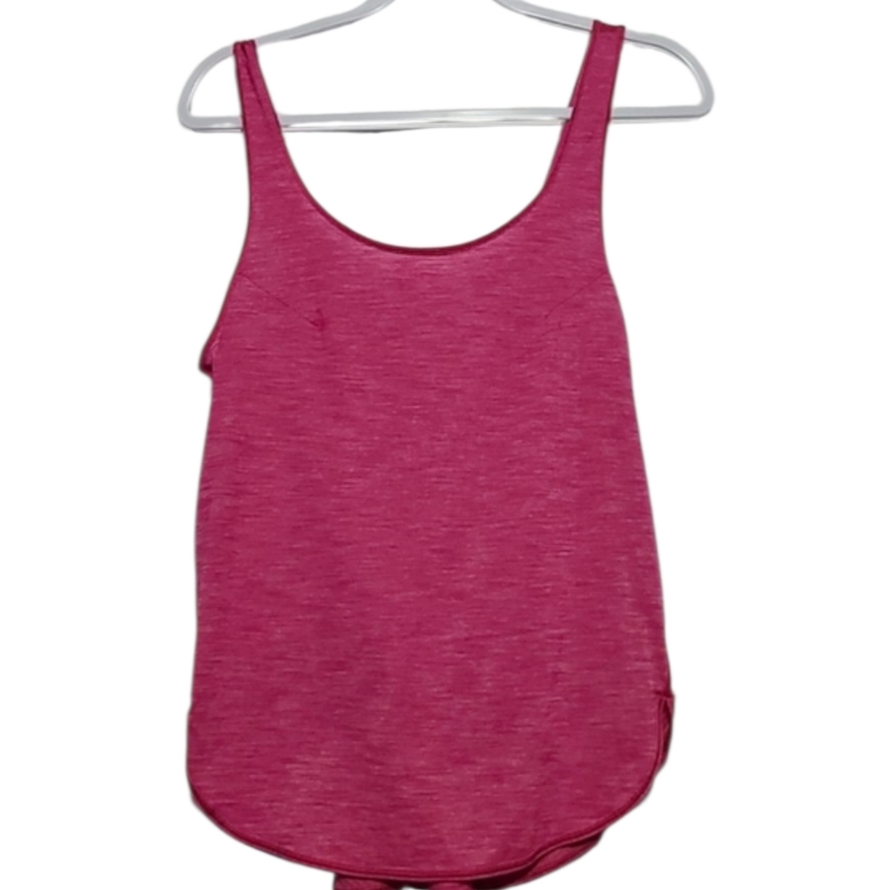 Lululemon Straight Up Singlet Pink Tank Top Athletic Workout Yoga Lightweight